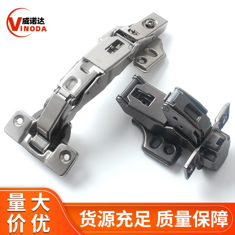 125度阻尼门铰链枪色骨骼线门36mm厚门板铰链3公分格栅造型门合页