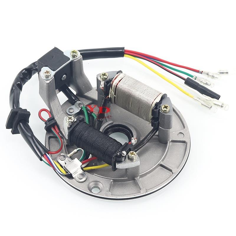 ATV摩托车JH70磁电机线圈48Q嘉陵 90 110CC脚启动发动机定子线圈