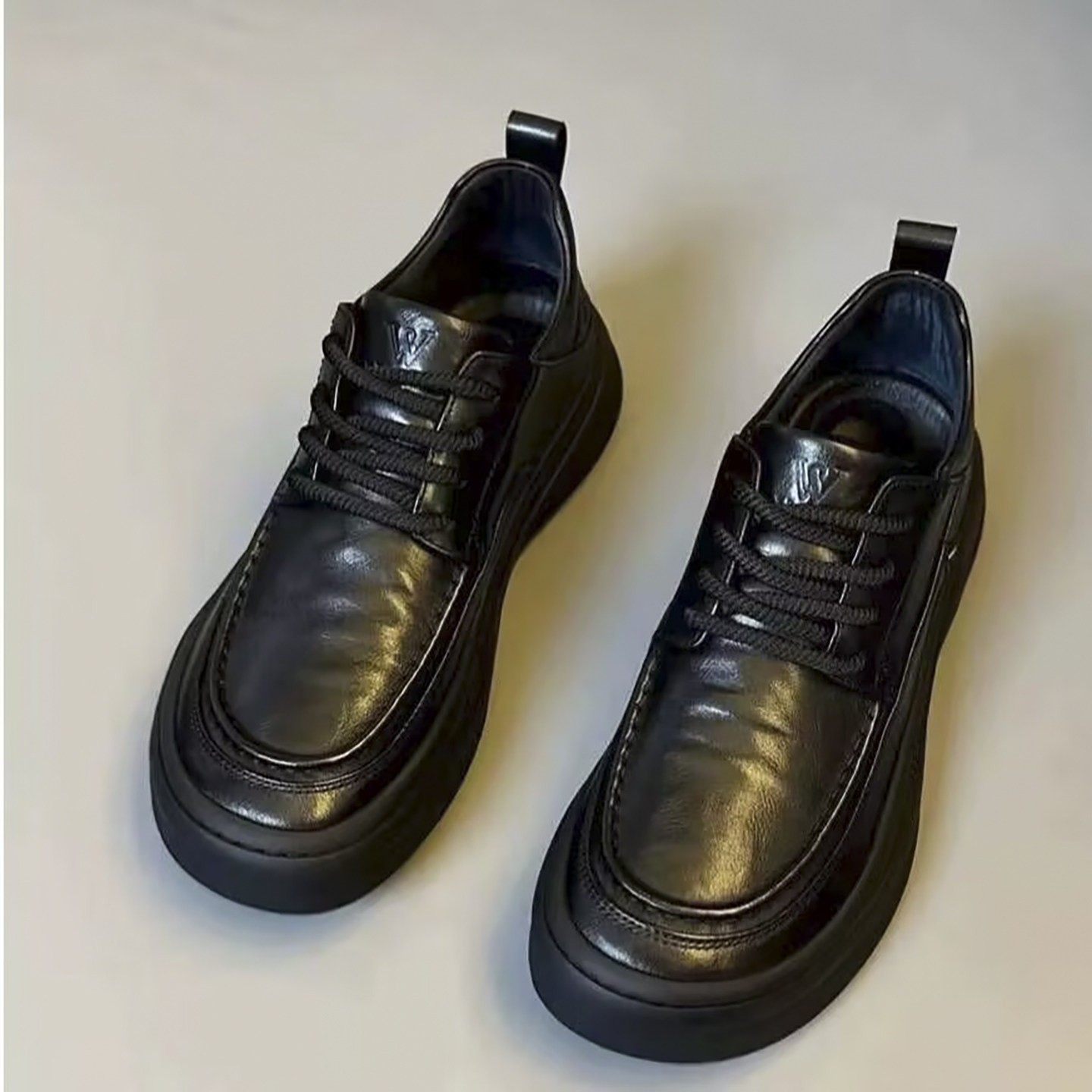 炎宏严选男鞋高档真皮休闲皮鞋男士一脚蹬商务正装鞋软底豆豆鞋子,流行男鞋,休闲皮鞋,淘宝优惠券,粉丝福利购,淘宝优惠卷