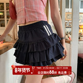 纯欲辣妹蓬蓬蛋糕裙女夏季 HuoHuo 小蛮腰 运动芭蕾风半身裙短裙