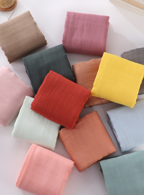 muslin竹棉婴儿襁褓包巾薄款竹纤维双层纱布多功能儿童浴巾盖毯