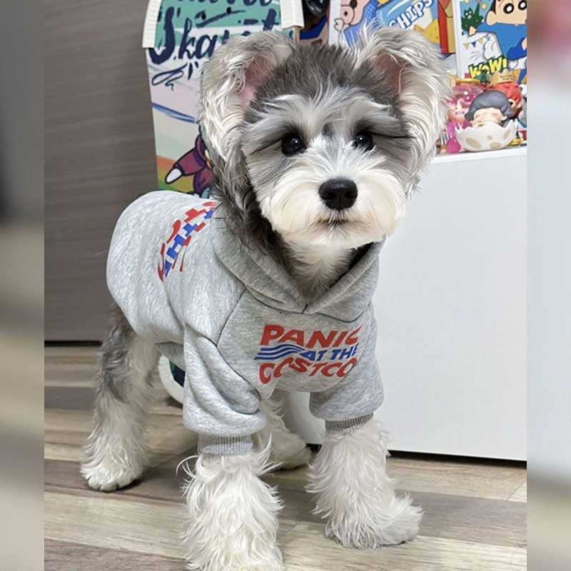 狗衣服秋冬装防掉毛法斗