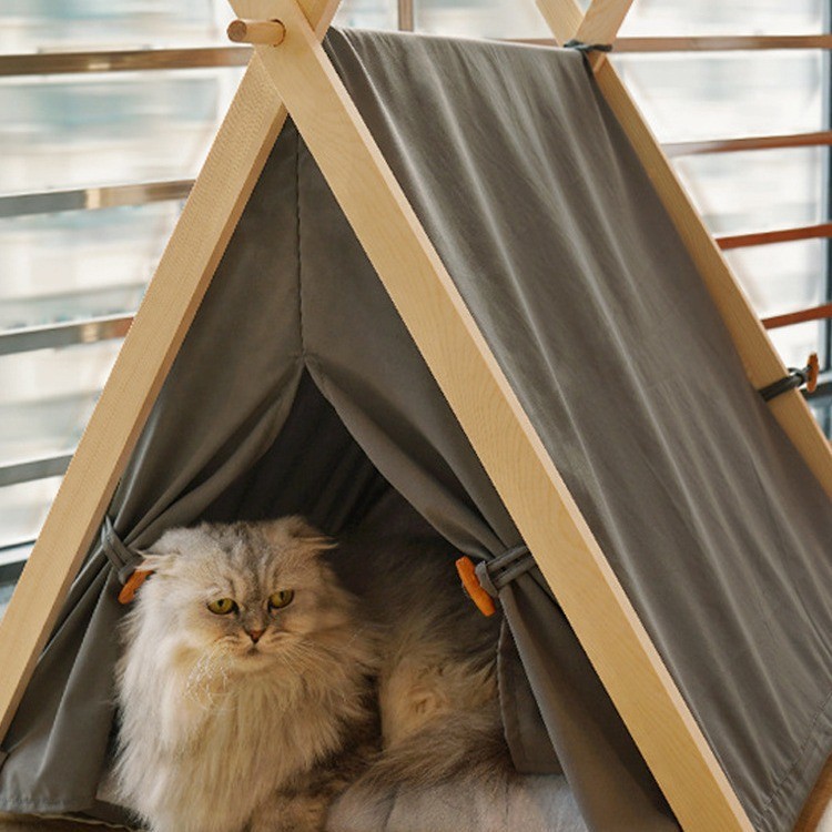 猫窝冬季保暖猫别墅猫房子贝壳半封闭睡袋猫抓板不掉屑剑麻 猫帐