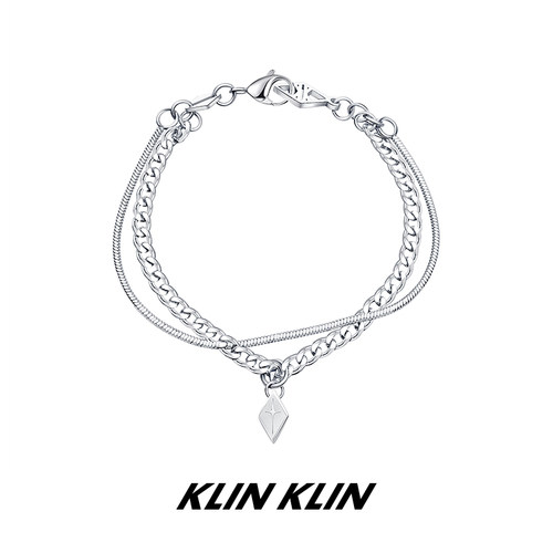 klinklin双层菱形手链