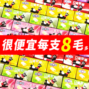 徐福记熊博士口嚼糖22g果汁橡皮软糖条装 网红休闲解馋糖果零食品