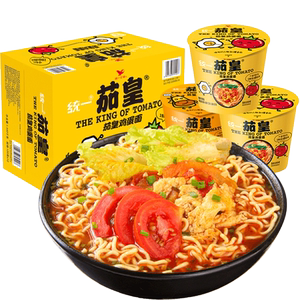 统一茄皇番茄鸡蛋方便面