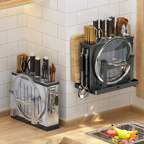 刀架厨房置物架筷子砧板菜板架