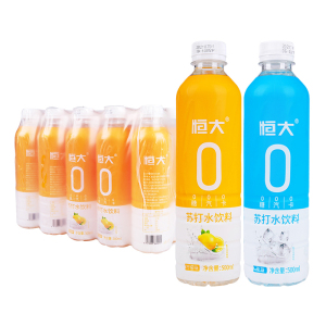 24.9元包邮 恒大苏打水500ml*15瓶