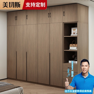 儿童衣柜卧室家用五门柜子出租房用可定制小户型收纳大衣橱