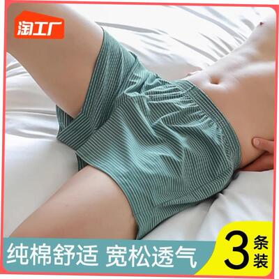 4X Mens boxer briefs loose men boxers underpants under短裤