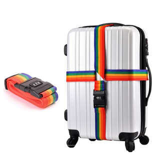 Luggage Strap Cross Belt Packing Travel Suitcase Password 1