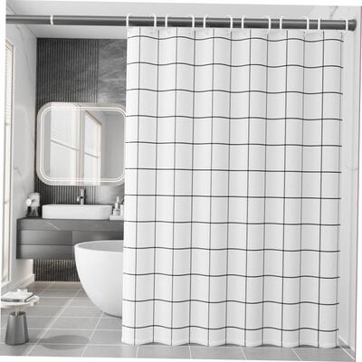 Waterproof bathroom shower curtain shading curtain all warm