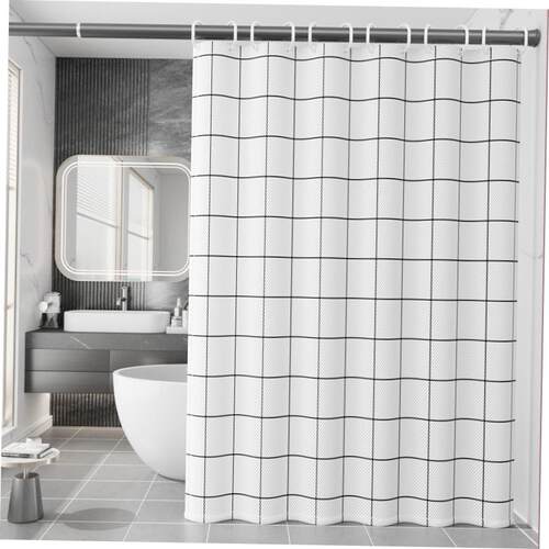 Waterproof bathroom shower curtain shading curtain all warm