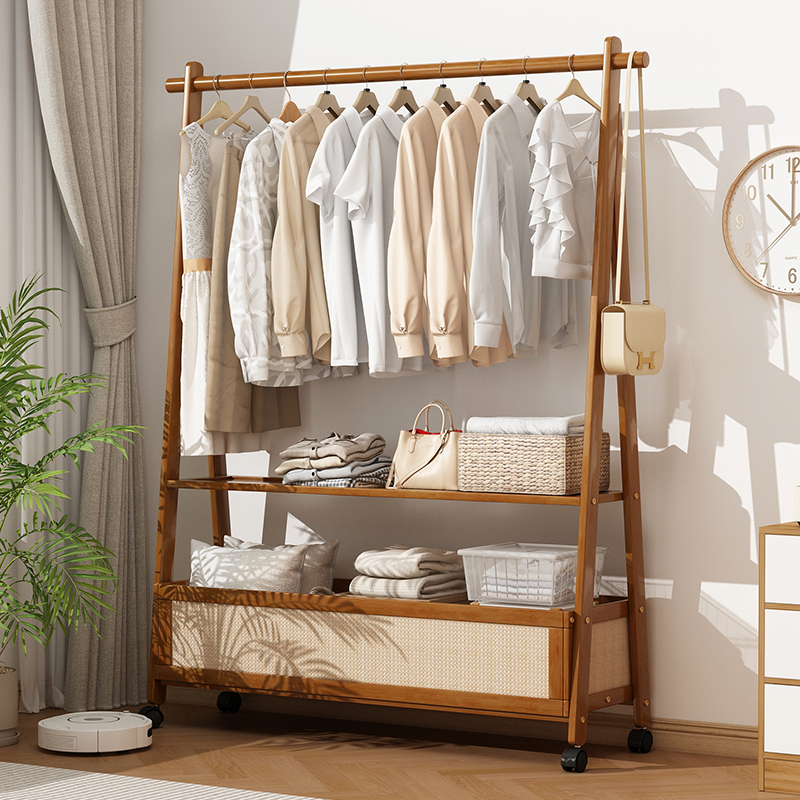 衣架落地立式多功能衣帽架