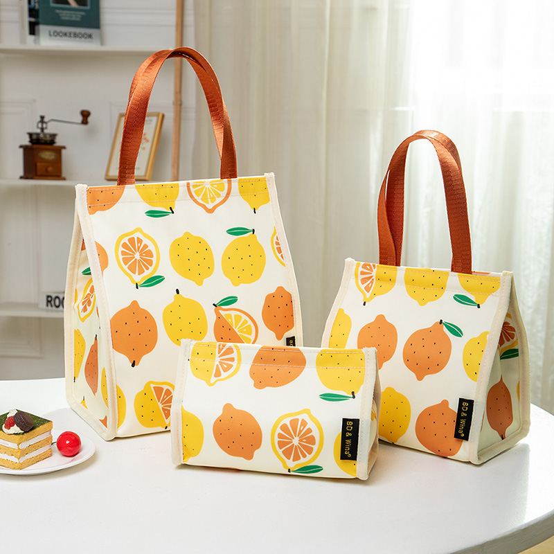 加厚铝箔便当包上班族手拎饭盒袋