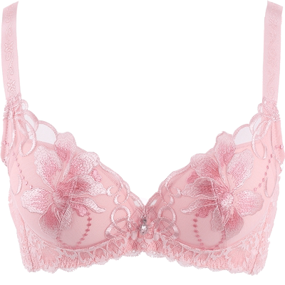 内衣3/4罩杯中厚杯v型V型聚拢