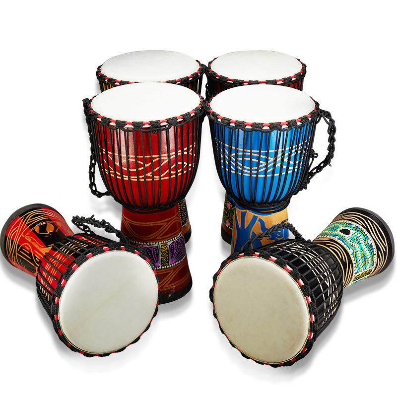 非洲鼓8寸10寸12寸印尼手鼓儿童幼儿园学校琴行初学手拍鼓