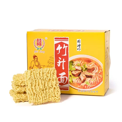 桂隆竹升面非油炸汤面炒面火锅面口感劲道爽滑好滋味