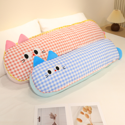 多巴胺猫咪长条抱枕靠枕靠垫