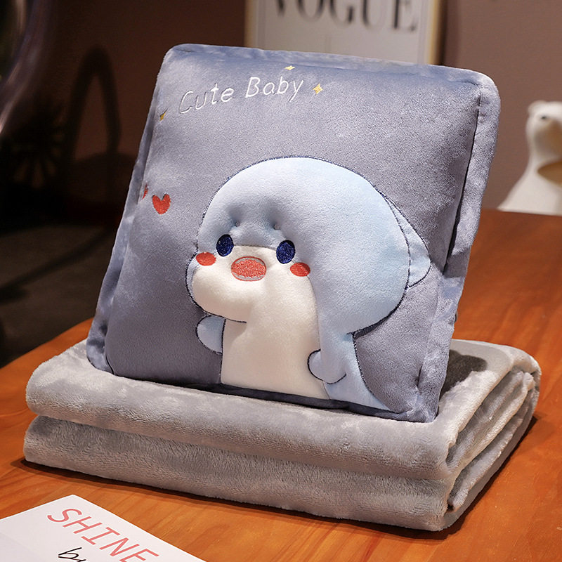 抱枕被子二合一沙发客厅女生睡觉枕头毯子两用办公室午休神器车用,居家布艺,抱枕被,淘宝优惠券,粉丝福利购,淘宝优惠卷