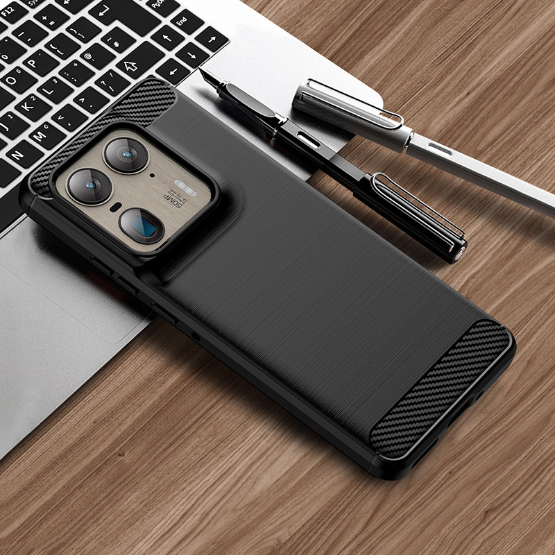 碳纤维拉丝手机壳防摔全包新款