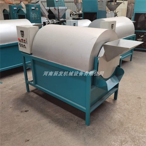 全自动电滚筒不锈钢炒料机