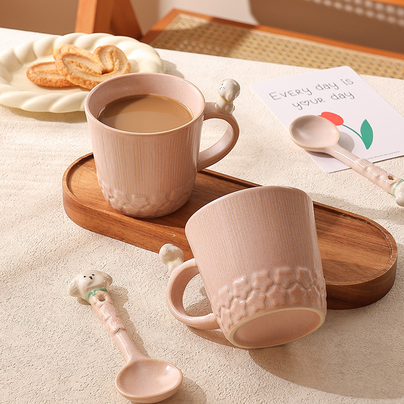 水杯女新款2025高颜值马克杯