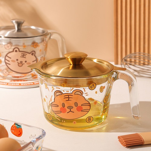 玻璃油壶厨房用滤油神器