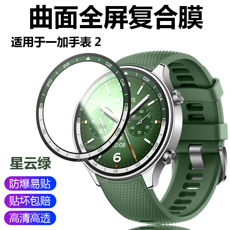 适用一加手表2防爆复合贴膜