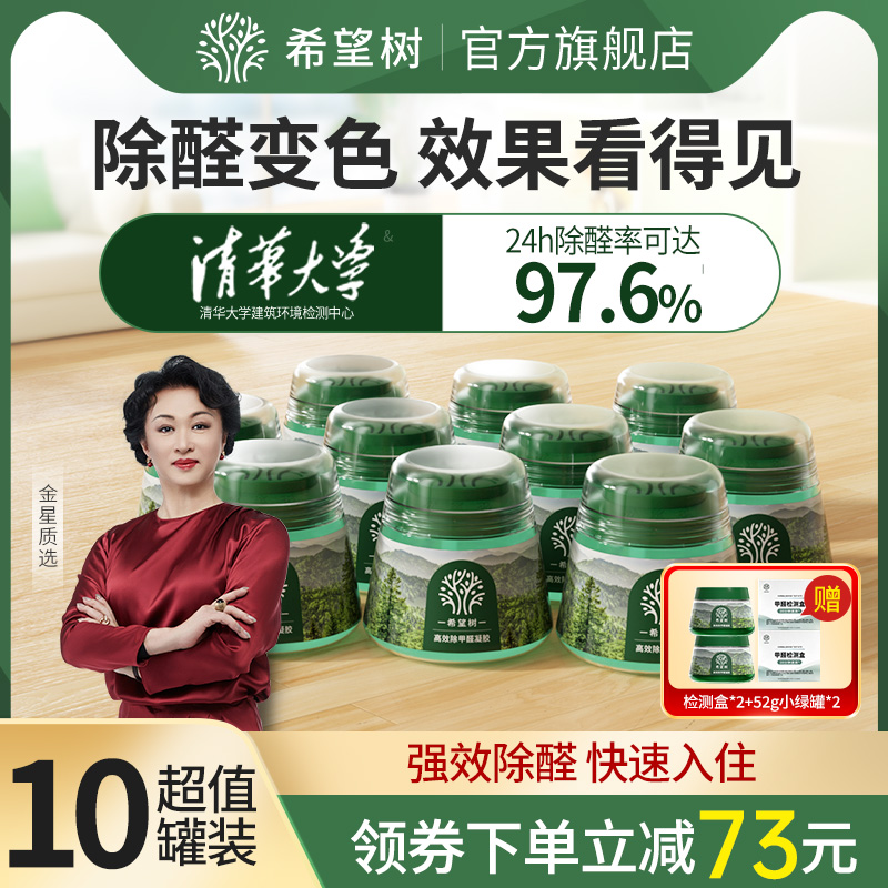 希望树除甲醛果冻10罐装