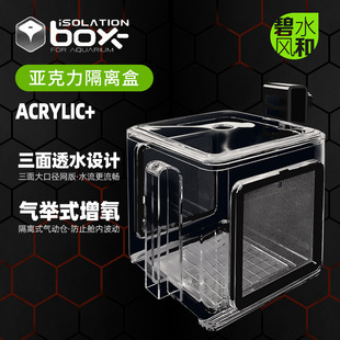 碧水风和鱼缸隔离盒亚克力繁殖鹦鹉孔雀鱼热带鱼小鱼苗幼鱼生长盒
