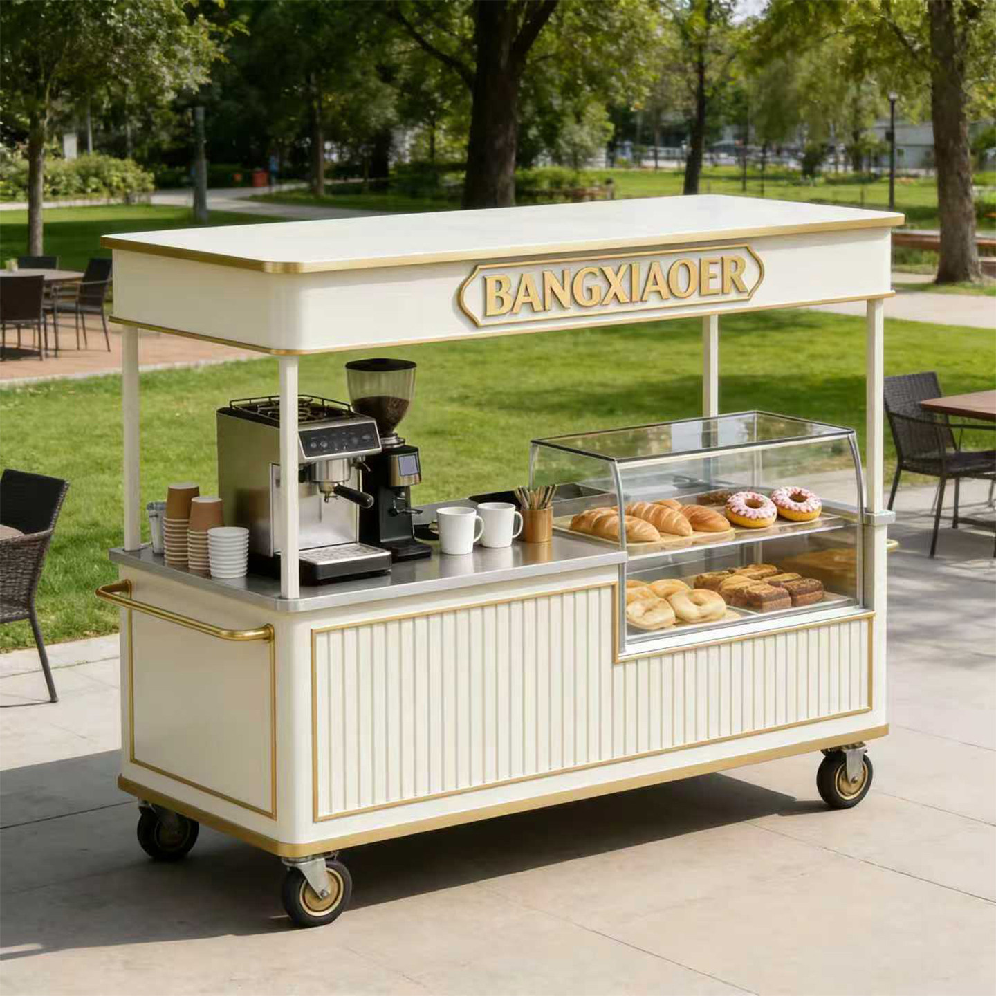 户外铁艺摆摊车多功能夜市可移动餐车网红摆摊推车摆摊专用小吃车,商业/办公家具,促销架/促销车/摊位架,淘宝优惠券,粉丝福利购,淘宝优惠卷