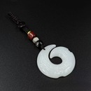 普陀手作时来运转平安扣福运长青招财转运钥匙扣男女随身驾车用品