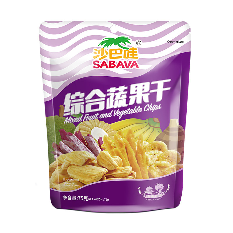 75g沙巴哇综合蔬果干*3