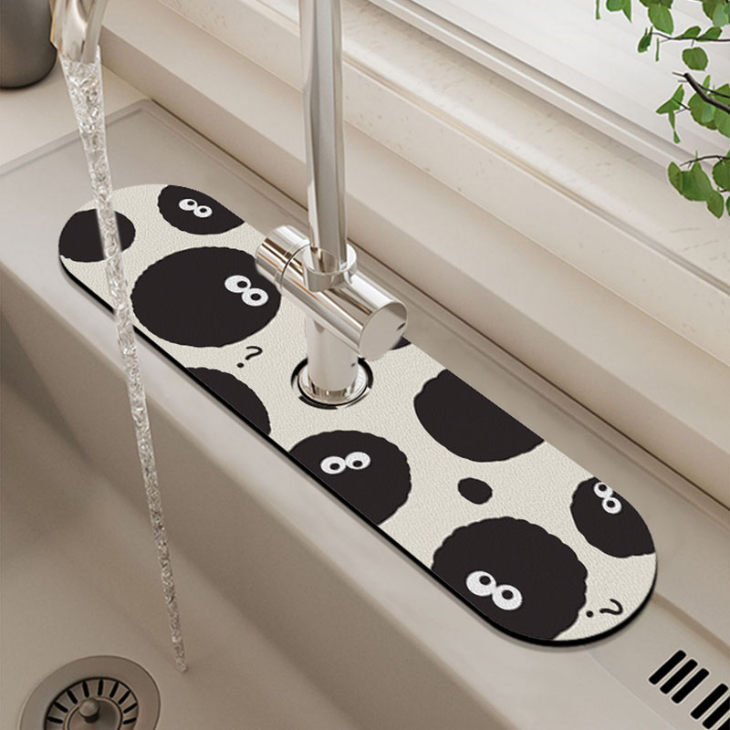 浴室洗手台水龙头防溅吸水垫