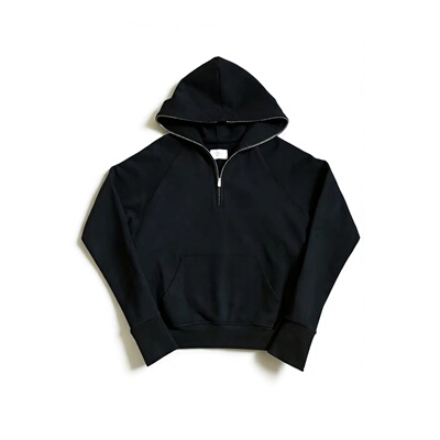 明亮叔出品3rd纯色连帽拉链卫衣