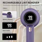 新款 毛球修剪器工厂包售后家用多功能数显去球器跨境