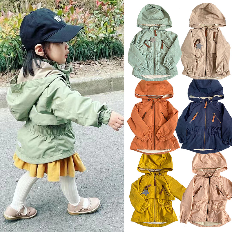 mat收腰防水露营户外防水风衣