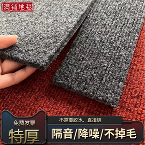 思梦祥PVC现代简约卧室地毯隔音