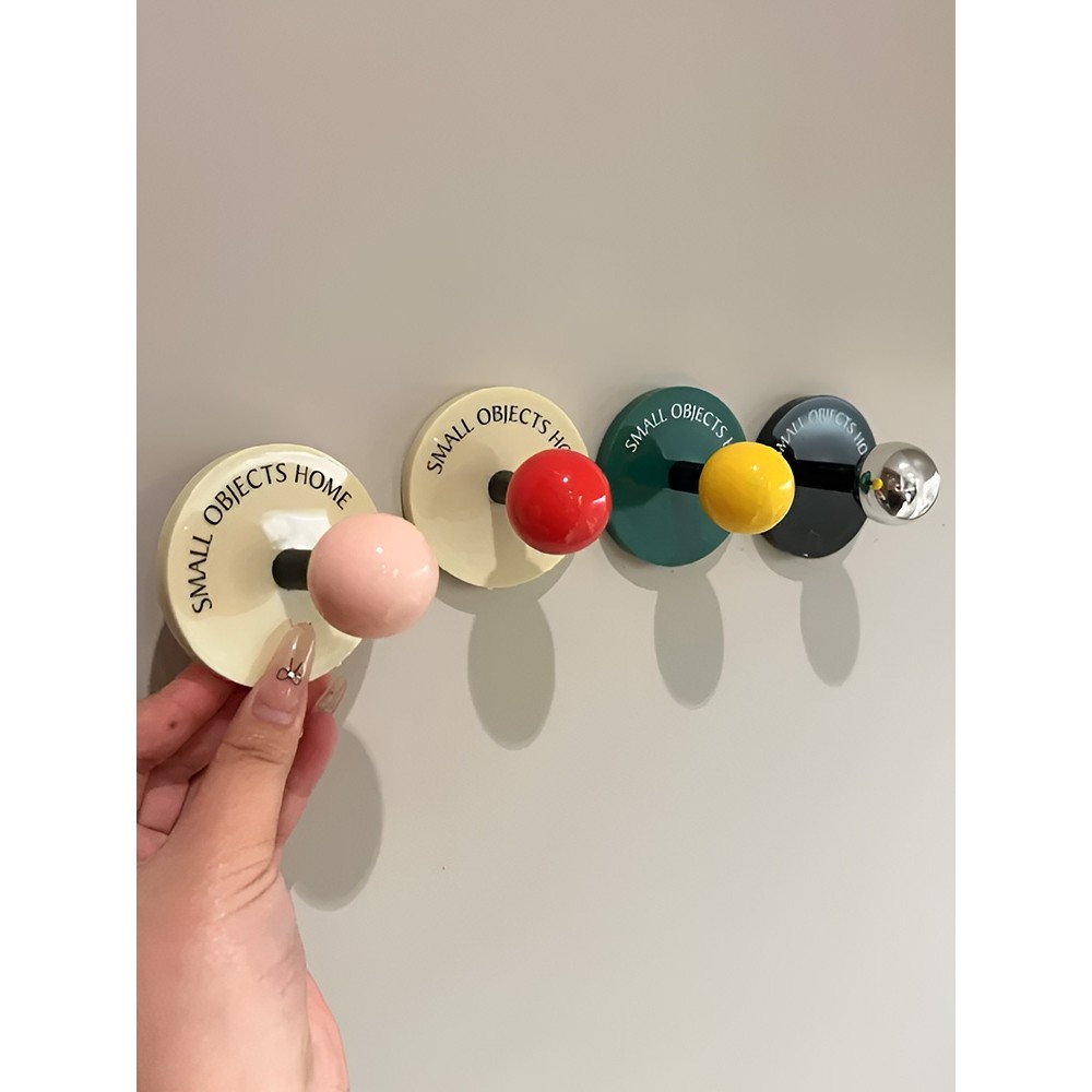 【敲可爱的挂钩】日本挂钩浴室免打孔强力承重挂衣钩门后无痕粘钩,收纳整理,挂钩/粘钩,淘宝优惠券,粉丝福利购,淘宝优惠卷