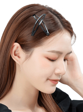 隐形发夹女后脑勺侧边刘海发卡
