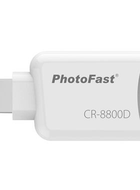 PhotoFast 蘋果專用 micro SD 讀卡機 CR-8800D
