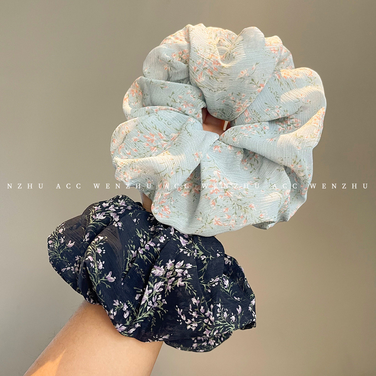 温柔碎花大肠发圈女新款高级感气质欧根纱显白慵懒风发绳头绳发饰,饰品/流行首饰/时尚饰品新,发饰,淘宝优惠券,粉丝福利购,淘宝优惠卷