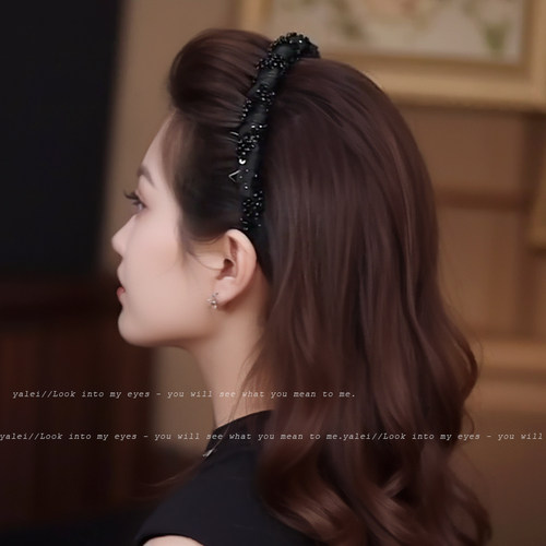 路易斯巴黎王妃法式高级串珠发箍