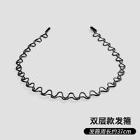 Двойная полоса волос