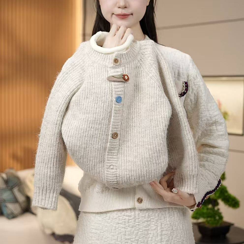 女童针织套头毛衣2026秋