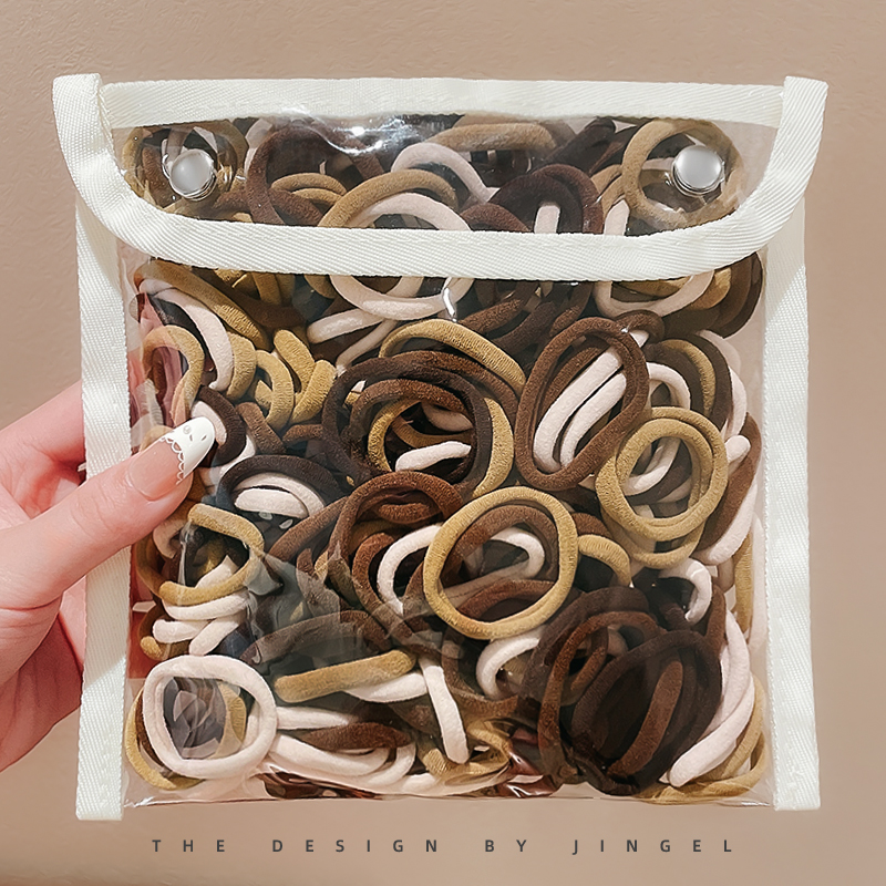 不勒头发不易变形无缝皮筋