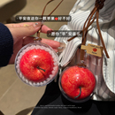 圣诞节装 饰创意小礼品钥匙扣 饰包挂件平安夜苹果挂件圣诞节礼物装