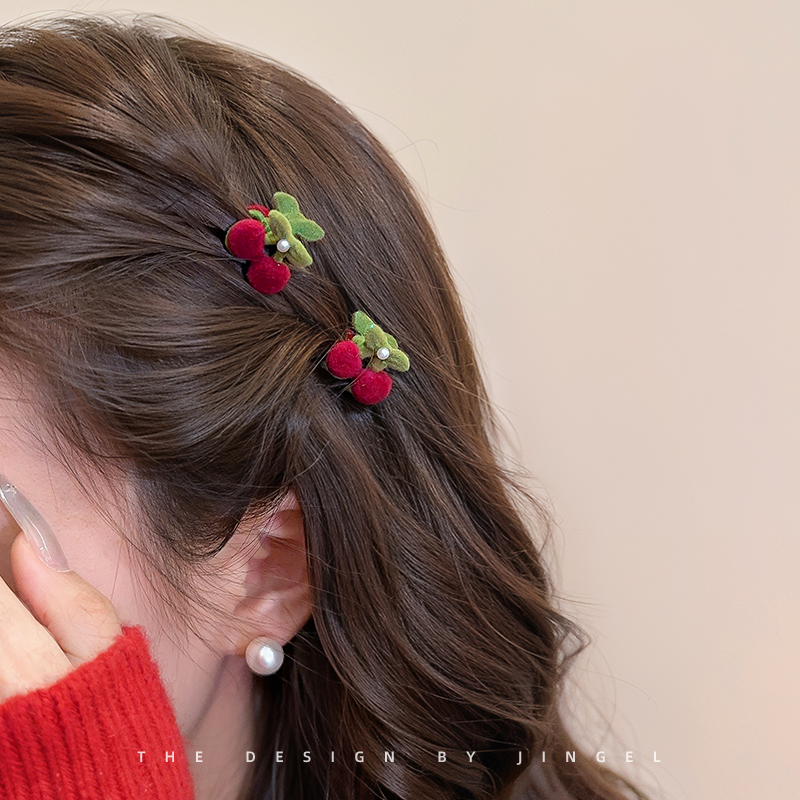 嘎嘎显白的小樱桃，也太好看了吧