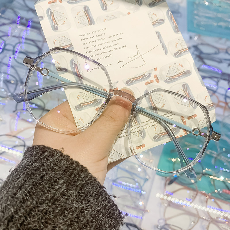 透明超轻近视眼镜框女韩版镜架